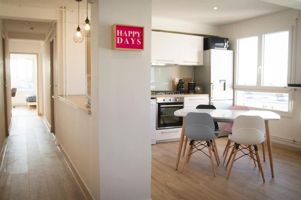 Apartamento Le Happy Days -Grand T4 Convivial Dijon Exterior foto